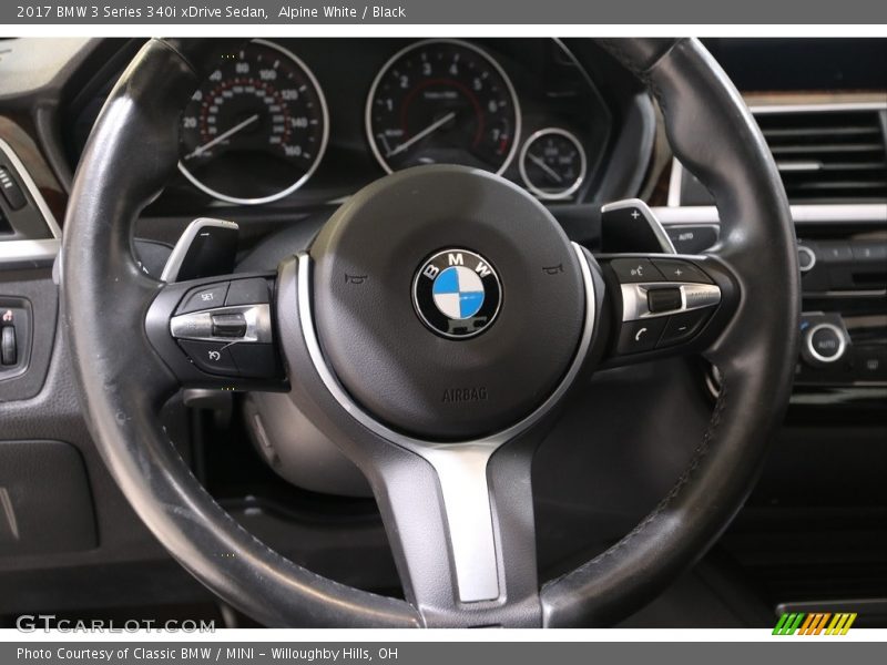 Alpine White / Black 2017 BMW 3 Series 340i xDrive Sedan