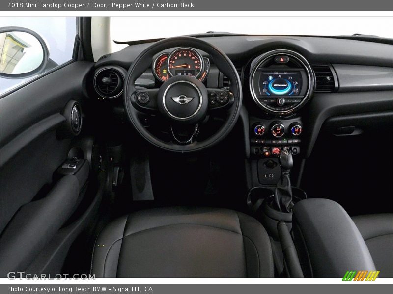 Pepper White / Carbon Black 2018 Mini Hardtop Cooper 2 Door