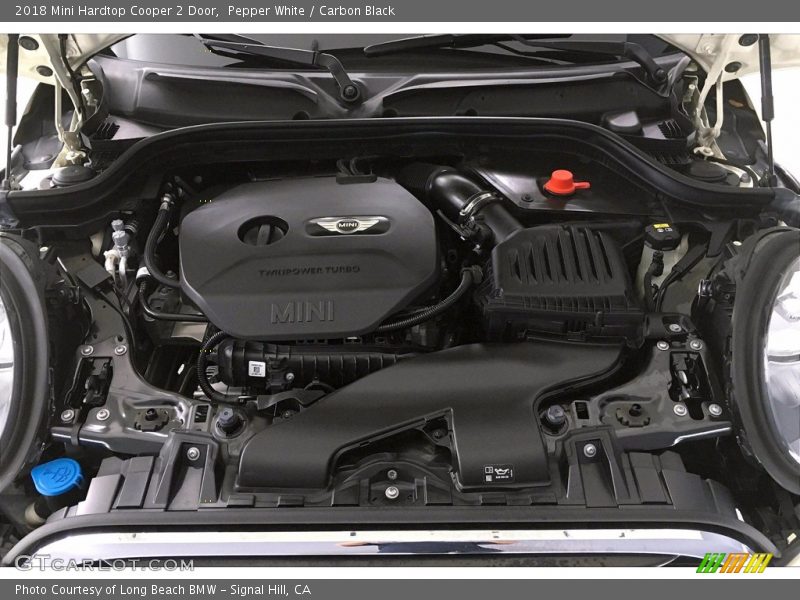 Pepper White / Carbon Black 2018 Mini Hardtop Cooper 2 Door