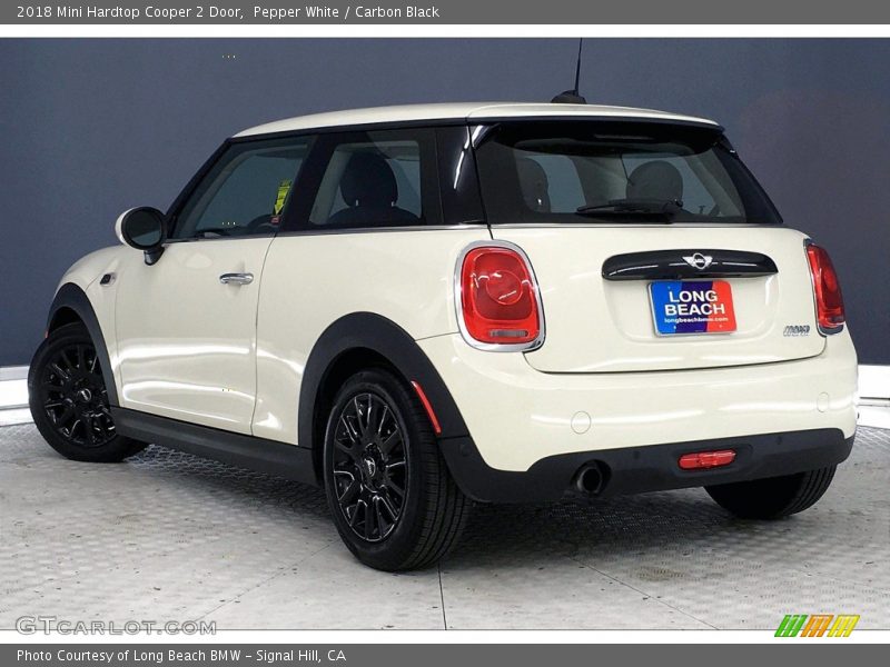 Pepper White / Carbon Black 2018 Mini Hardtop Cooper 2 Door