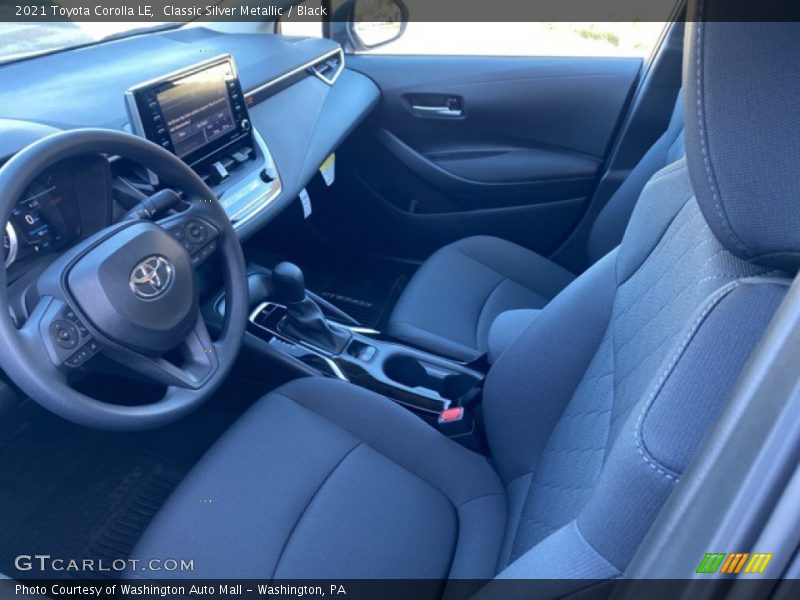 Classic Silver Metallic / Black 2021 Toyota Corolla LE