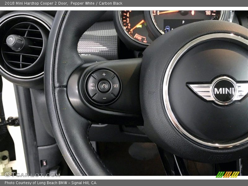 Pepper White / Carbon Black 2018 Mini Hardtop Cooper 2 Door