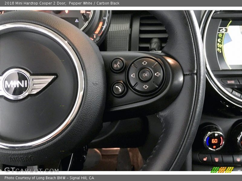 Pepper White / Carbon Black 2018 Mini Hardtop Cooper 2 Door