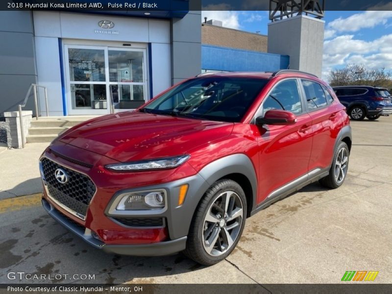 Front 3/4 View of 2018 Kona Limited AWD