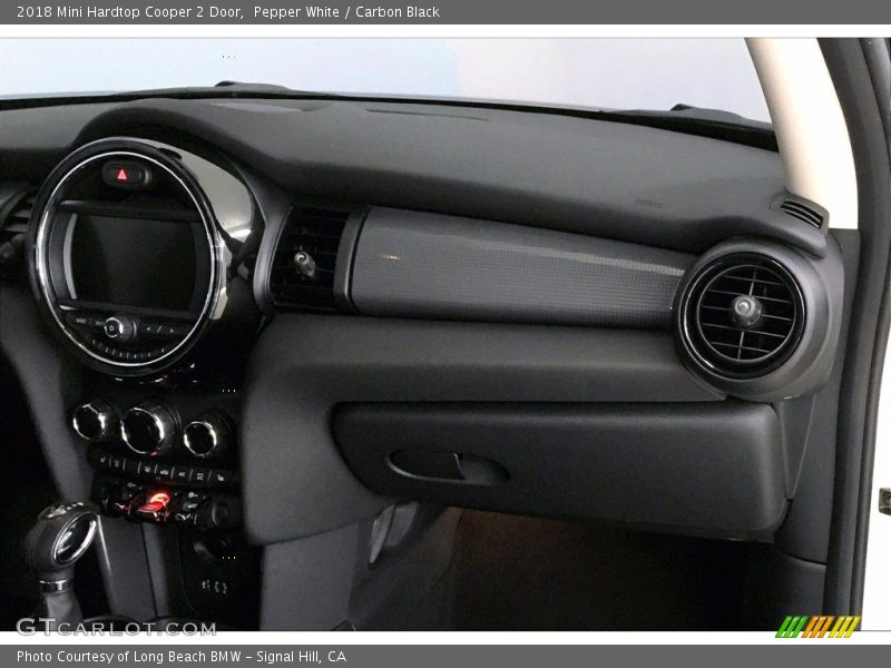 Pepper White / Carbon Black 2018 Mini Hardtop Cooper 2 Door