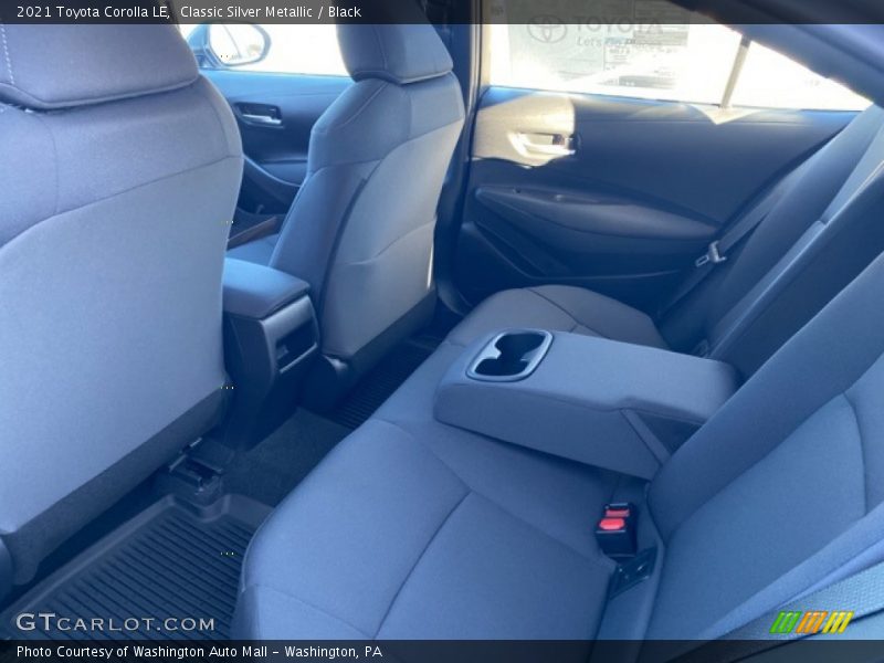 Classic Silver Metallic / Black 2021 Toyota Corolla LE