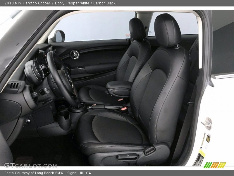 Pepper White / Carbon Black 2018 Mini Hardtop Cooper 2 Door