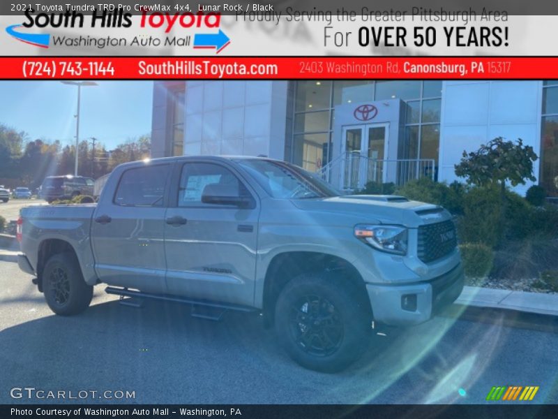 Lunar Rock / Black 2021 Toyota Tundra TRD Pro CrewMax 4x4
