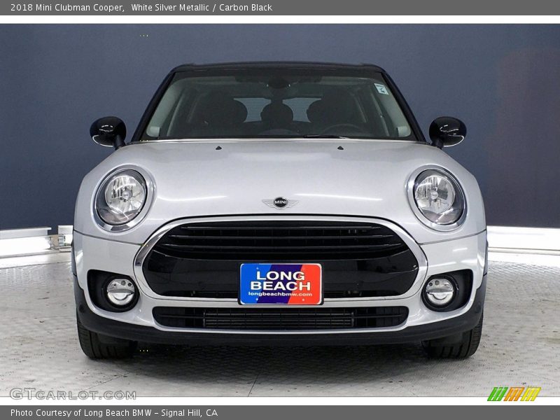 White Silver Metallic / Carbon Black 2018 Mini Clubman Cooper