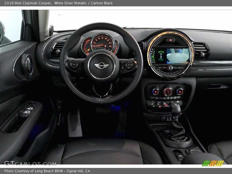 White Silver Metallic / Carbon Black 2018 Mini Clubman Cooper