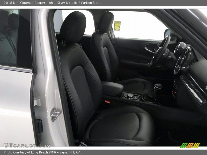 White Silver Metallic / Carbon Black 2018 Mini Clubman Cooper