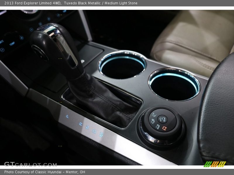 Tuxedo Black Metallic / Medium Light Stone 2013 Ford Explorer Limited 4WD