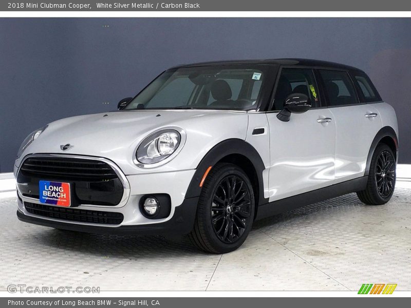 White Silver Metallic / Carbon Black 2018 Mini Clubman Cooper
