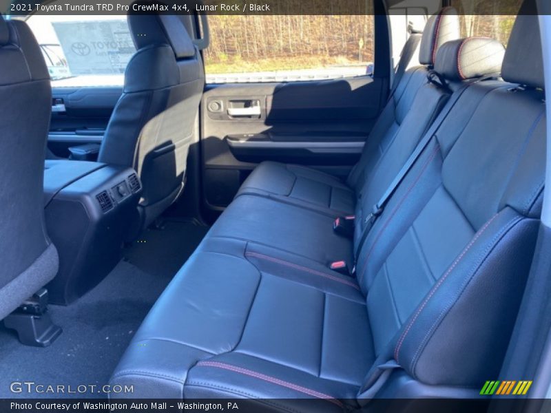Rear Seat of 2021 Tundra TRD Pro CrewMax 4x4