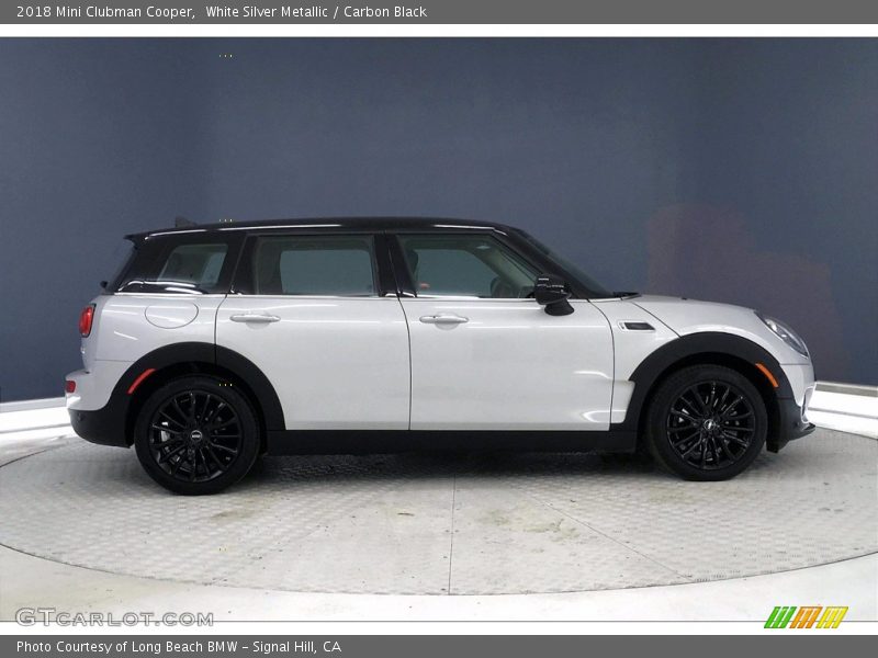 White Silver Metallic / Carbon Black 2018 Mini Clubman Cooper