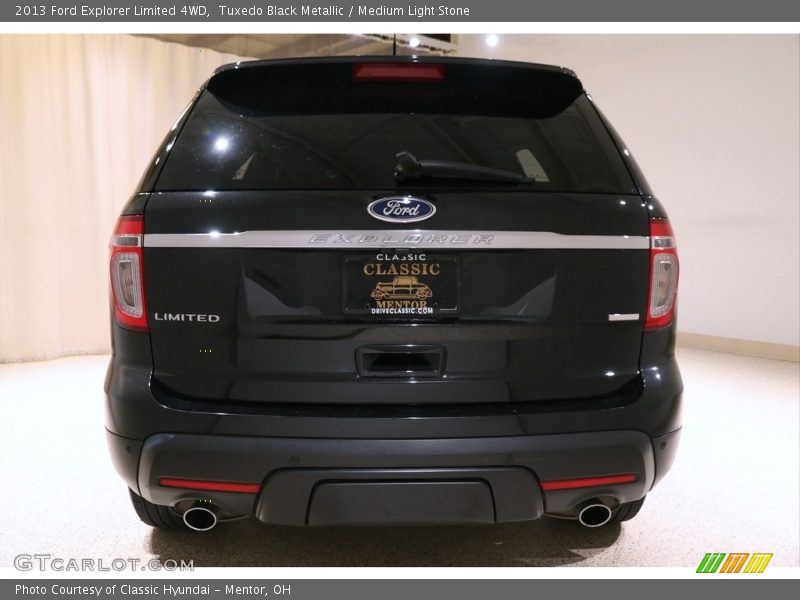 Tuxedo Black Metallic / Medium Light Stone 2013 Ford Explorer Limited 4WD