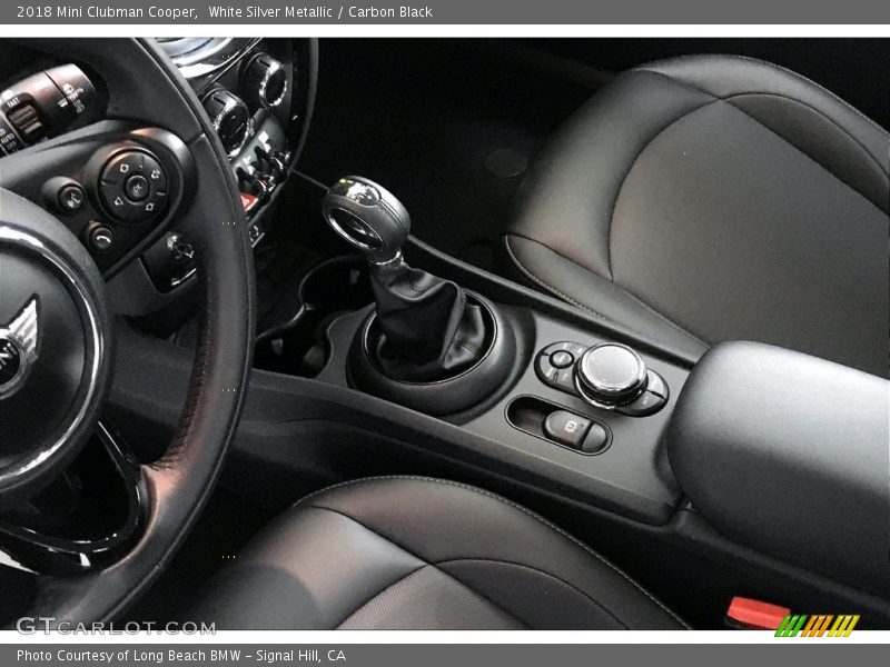 White Silver Metallic / Carbon Black 2018 Mini Clubman Cooper