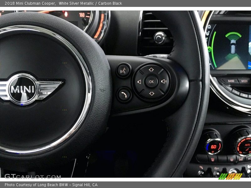 White Silver Metallic / Carbon Black 2018 Mini Clubman Cooper