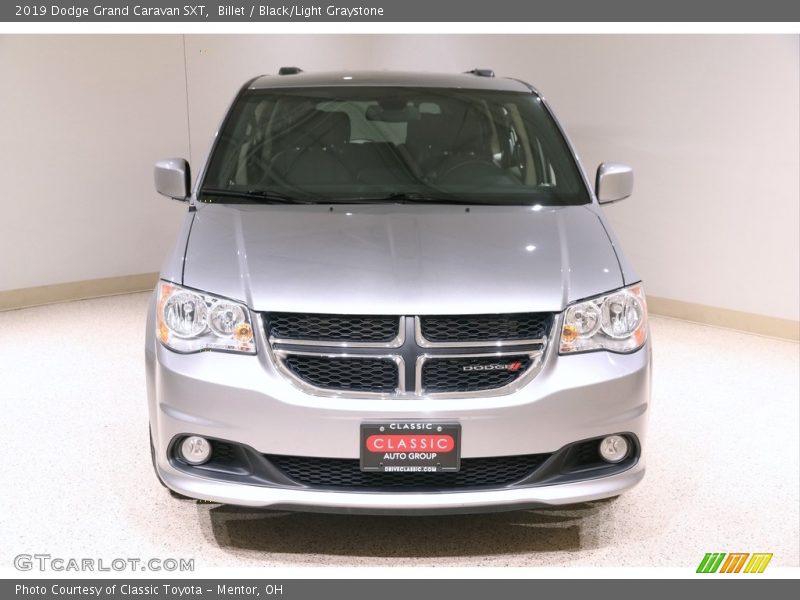 Billet / Black/Light Graystone 2019 Dodge Grand Caravan SXT