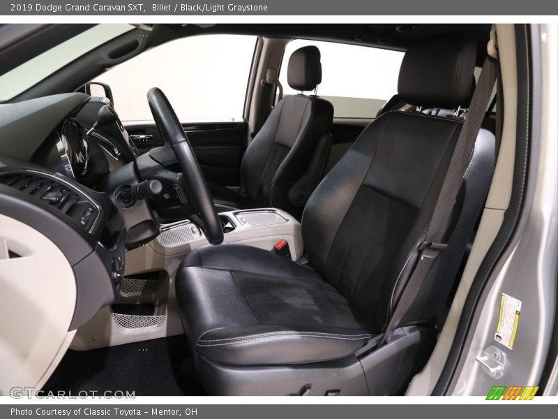 Billet / Black/Light Graystone 2019 Dodge Grand Caravan SXT