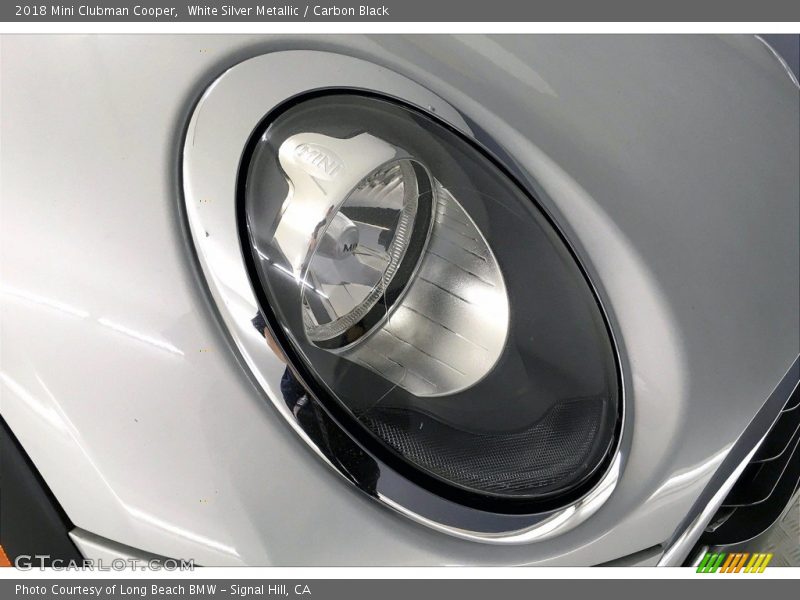 White Silver Metallic / Carbon Black 2018 Mini Clubman Cooper