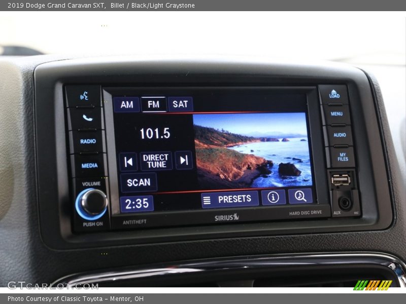 Billet / Black/Light Graystone 2019 Dodge Grand Caravan SXT