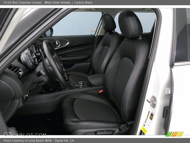 White Silver Metallic / Carbon Black 2018 Mini Clubman Cooper