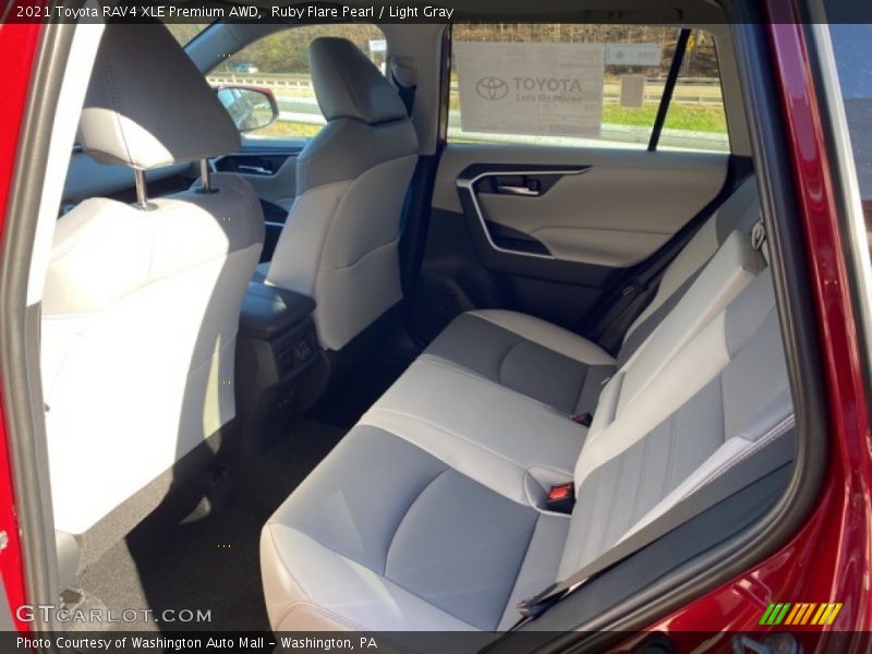 Ruby Flare Pearl / Light Gray 2021 Toyota RAV4 XLE Premium AWD