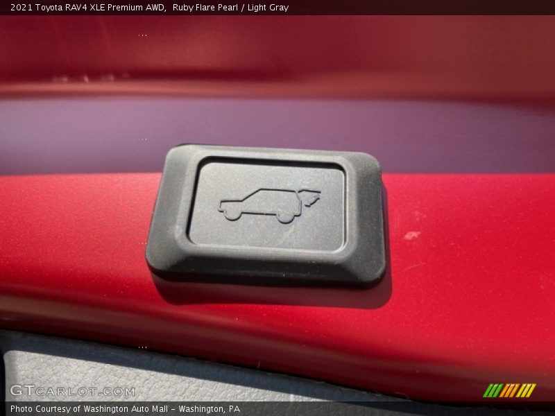 Ruby Flare Pearl / Light Gray 2021 Toyota RAV4 XLE Premium AWD