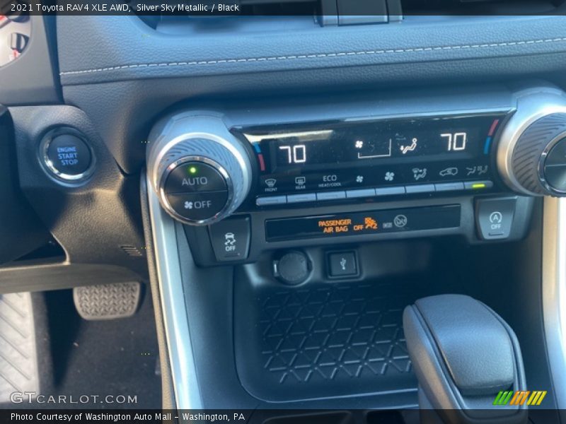 Silver Sky Metallic / Black 2021 Toyota RAV4 XLE AWD