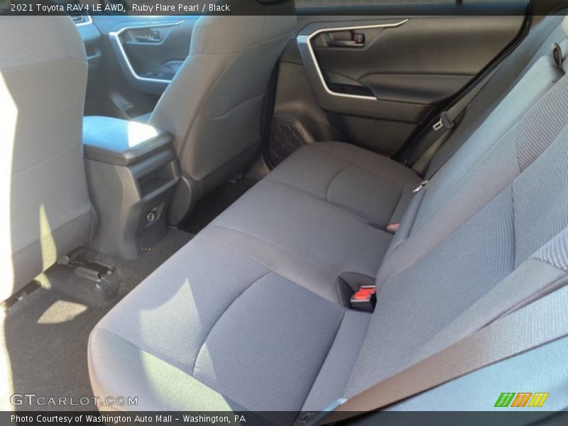Ruby Flare Pearl / Black 2021 Toyota RAV4 LE AWD