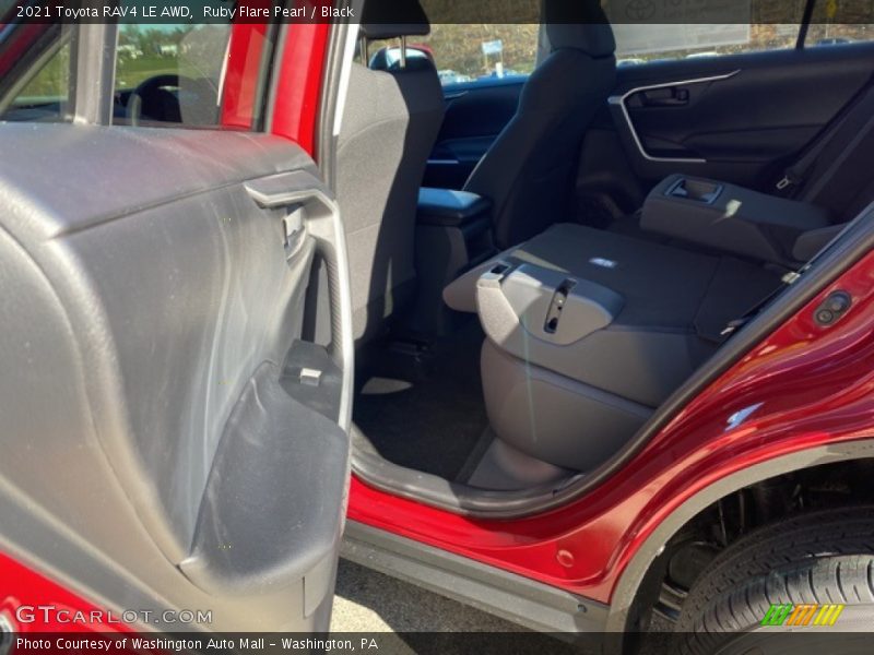 Ruby Flare Pearl / Black 2021 Toyota RAV4 LE AWD