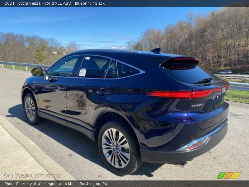 Blueprint / Black 2021 Toyota Venza Hybrid XLE AWD