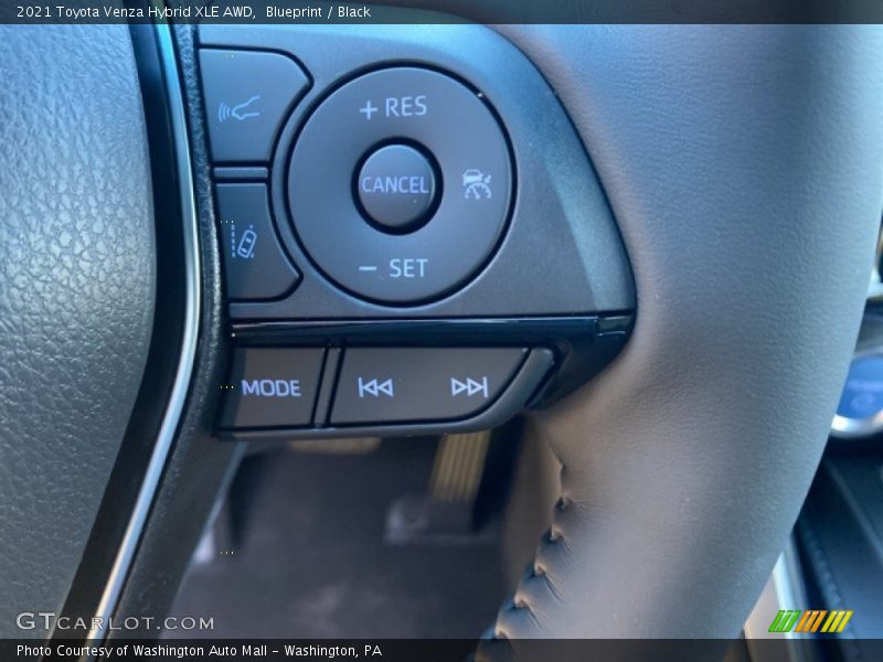  2021 Venza Hybrid XLE AWD Steering Wheel