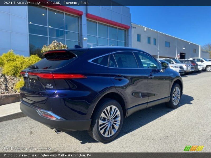 Blueprint / Black 2021 Toyota Venza Hybrid XLE AWD