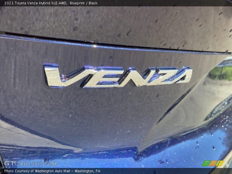 Blueprint / Black 2021 Toyota Venza Hybrid XLE AWD