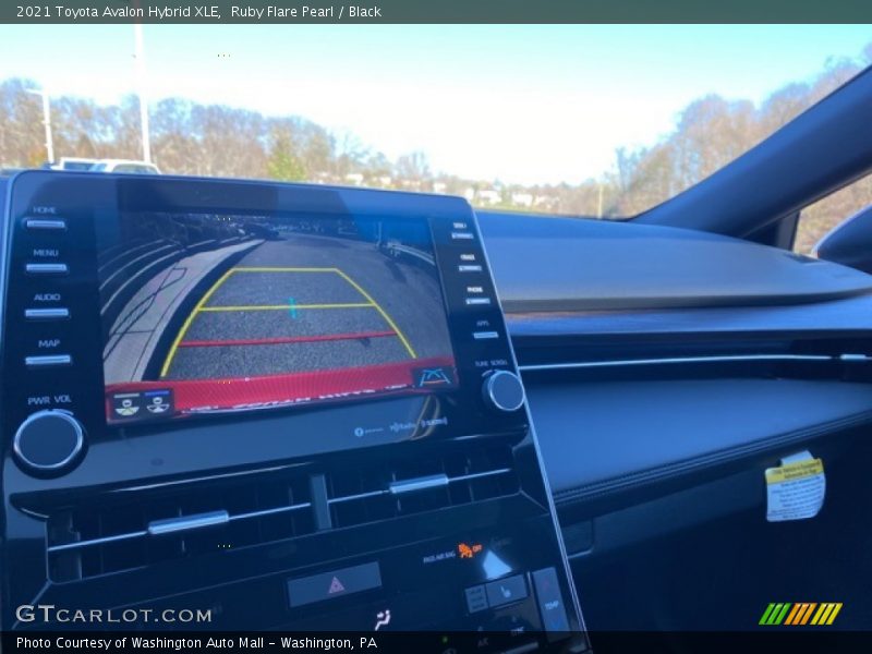 Ruby Flare Pearl / Black 2021 Toyota Avalon Hybrid XLE
