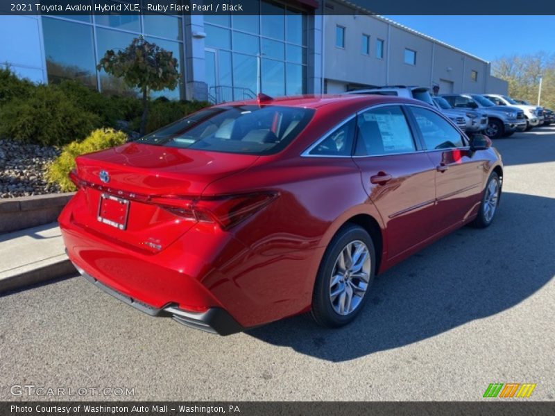 Ruby Flare Pearl / Black 2021 Toyota Avalon Hybrid XLE