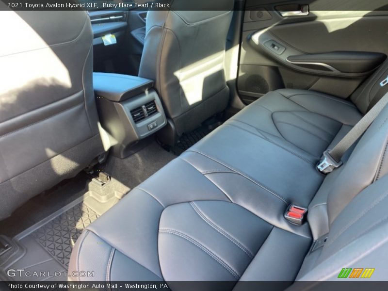 Rear Seat of 2021 Avalon Hybrid XLE