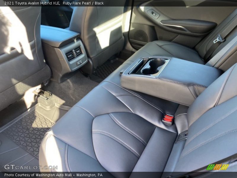 Rear Seat of 2021 Avalon Hybrid XLE