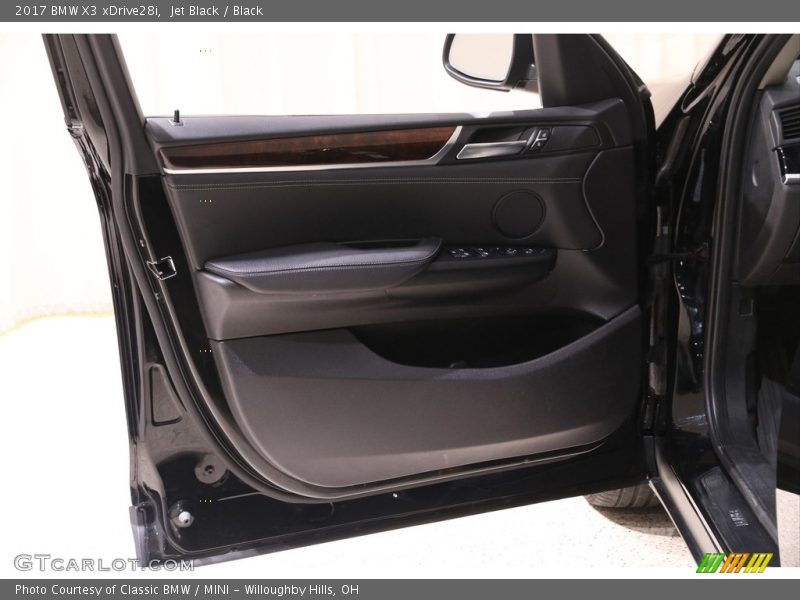 Jet Black / Black 2017 BMW X3 xDrive28i