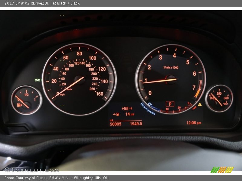 Jet Black / Black 2017 BMW X3 xDrive28i