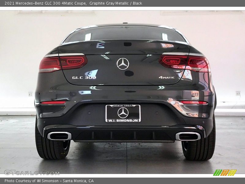Graphite Gray Metallic / Black 2021 Mercedes-Benz GLC 300 4Matic Coupe