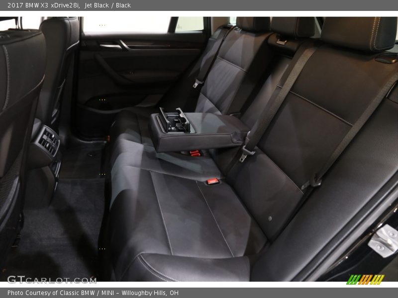 Jet Black / Black 2017 BMW X3 xDrive28i