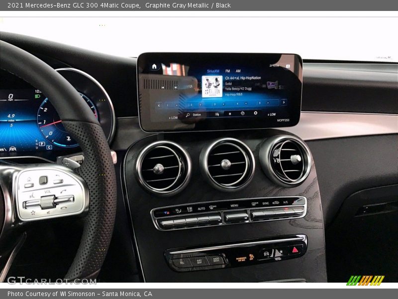 Graphite Gray Metallic / Black 2021 Mercedes-Benz GLC 300 4Matic Coupe