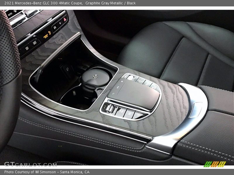 Controls of 2021 GLC 300 4Matic Coupe