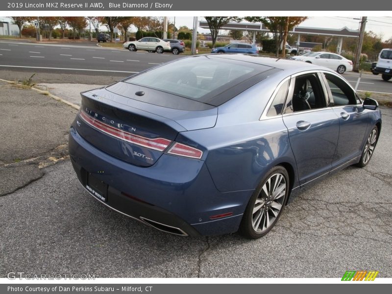 Blue Diamond / Ebony 2019 Lincoln MKZ Reserve II AWD