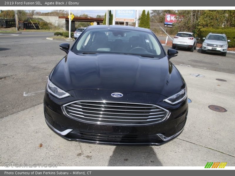 Agate Black / Ebony 2019 Ford Fusion SEL