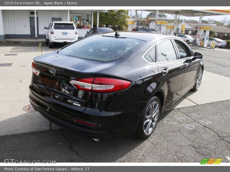 Agate Black / Ebony 2019 Ford Fusion SEL