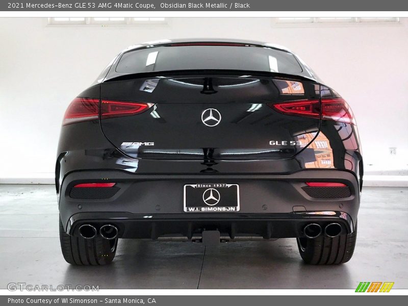 Obsidian Black Metallic / Black 2021 Mercedes-Benz GLE 53 AMG 4Matic Coupe
